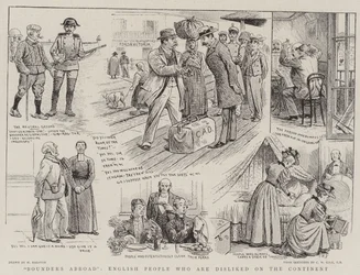 Bounders Abroad, Gente Inglesa que no es querida en el Continente